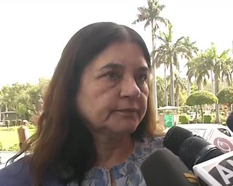  former Union Minister and animal rights activist Maneka Gandhi 