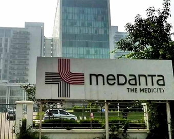 Medanta Hospital, Gurugram (file photo)