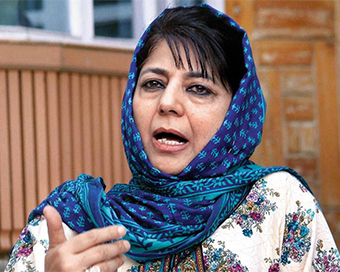 PDP Chief Mehbooba Mufti