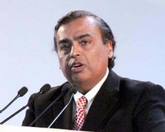 Reliance Industries Chairman Mukesh Ambani (file photo)