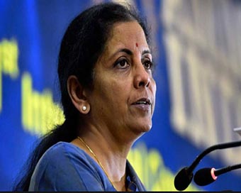 Finance Minister Nirmala Sitharaman