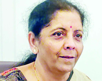 Finance Minister Nirmala Sitharaman (file photo)