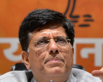 Railway Minister Piyush Goyal (file photo)