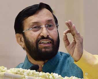 Union Minister Prakash Javadekar