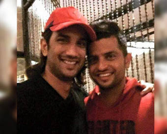 Suresh Raina with Late Sushant Singh Rajput (file photo)