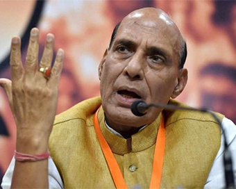 Defence Minister Rajnath Singh