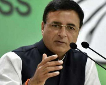 Addressing a press conference, Congress General Secretary Randeep Surjewala