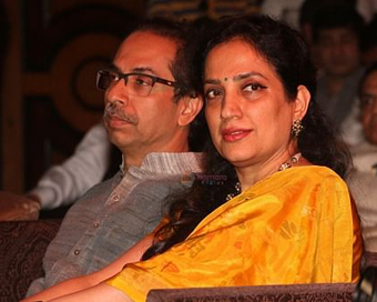 Uddhav Thackeray and Rashmi Thackeray (file photo)