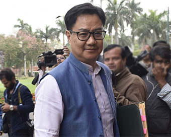 Sports Minister Kiren Rijiju (file photo)