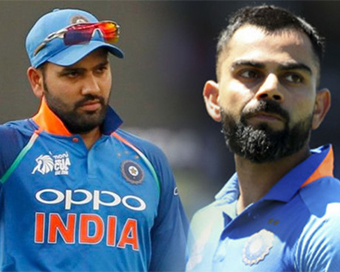 Rohit Sharma and Virat Kohli (file photo)