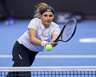 Ace Indian tennis player Sania Mirza 