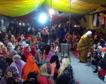 Protest at Shaheen Bagh continues despite COVID-19 ban