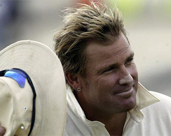 Legendary Australian spinner Shane Warne