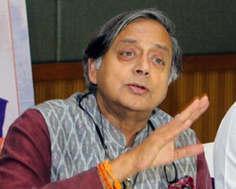 Congress leader Shashi Tharoor