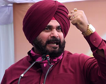  Congress chief Navjot Singh Sidhu 