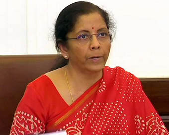 Finance Minister Nirmala Sitharaman