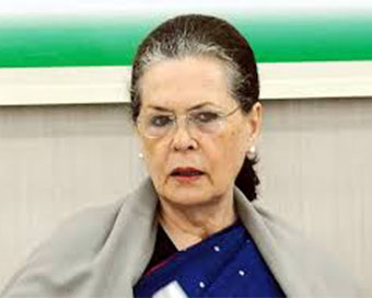 Interim Congress President Sonia Gandhi