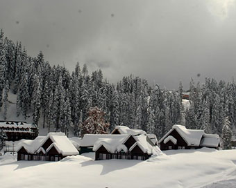 Srinagar snow