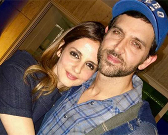 Hrithik Roshan, Sussanne Khan (file pic)