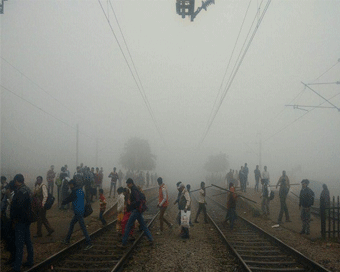 55 trains delayed, six cancelled due to fog