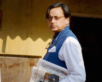 Congress MP Shashi Tharoor (file photo)