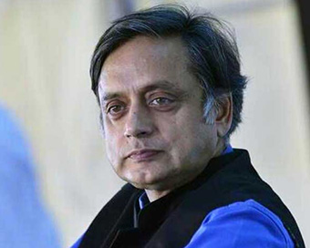 Congress leader Shashi Tharoor 