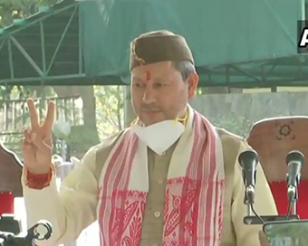 Tirath Singh Rawat sworn-in as new Uttarakhand CM