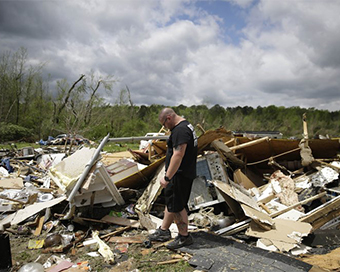 Tornado is southern US