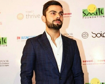 Indian skipper Virat Kohli