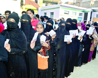 67% vote in MP, 70% in Chhindwara by-poll (file photo)