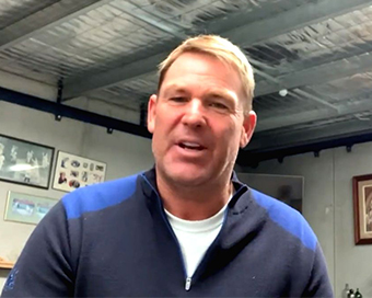 Australian spin bowling legend Shane Warne