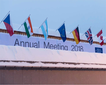 Modi meets CEOs at WEF, IMF reaffirms India