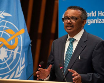 WHO Director-General Tedros Adhanom Ghebreyesus (file photo)