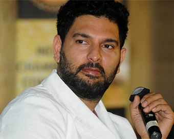 Former Indian cricketer Yuvraj Singh (file pic)