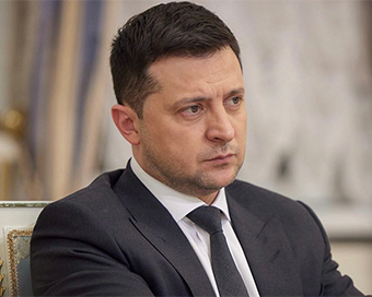  President Volodymyr Zelensky i