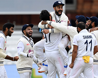 Pictures: India win historic Lord's test