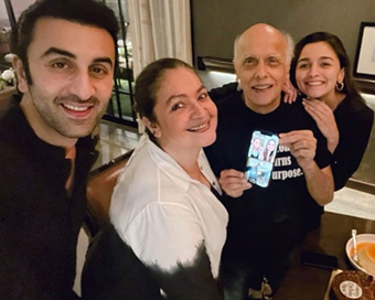 Alia Bhatt celebrates dad Mahesh Bhatt's 73rd Birthday with Ranbir Kapoor